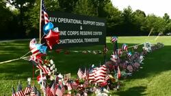 Four Marines and One Sailor Killed In Military Center Shootings In Chattanooga, Tennessee Stock Footage