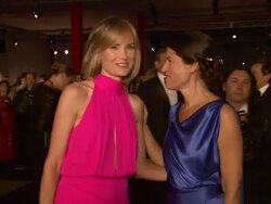 Willow Bay at LACMA Hosts 2012 Art + Film Gala Honoring Ed Ruscha And Stanley Kubrick Presented By Gucci Stock Footage