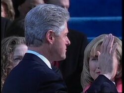 USA - Bill Clinton sworn in to second term News Clip