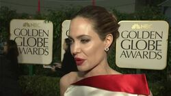 Stars arrive for Globes, including Clooney, The Artist, Jolie News Clip