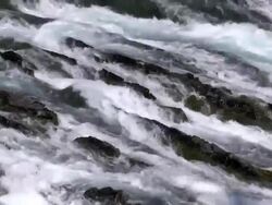 Bow Falls Banff Stock Footage