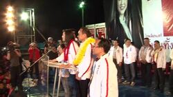 VOICED: Fugitive ex-leader Thaksin dominates Thai election News Clip