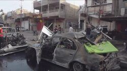 CLEAN : Explosions rock Baghdads northern district of Sadr City News Clip
