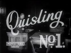 QUISLING NO 1 - News Clip