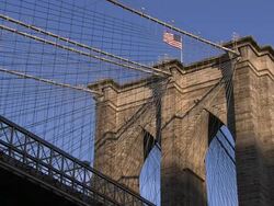 The Brooklyn Bridge Stock Footage