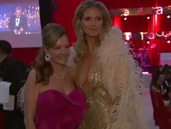 Heidi Klum at Elton John AIDS Foundation Presents 21st Annual Academy Awards Viewing Party Stock Footage