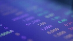 Stock Market board Stock Footage