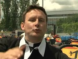 CLEAN: Racing drivers have god as their copilot News Clip