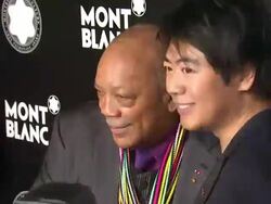 Quincy Jones and Yang Yang at Montblanc honors Quincy Jones at the Montblanc de la Culture Arts Patronage Awards Ceremony Stock Footage