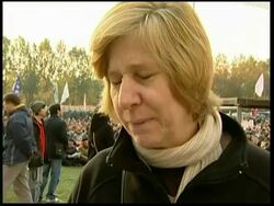 US peace activist and farmers protest SKorea-US free trade agreement News Clip