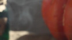 HD Video Of Pumpkin And Poison Bottle In Spooky Atmosphere Stock Footage