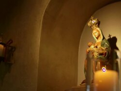 Virgin Mary Stock Footage