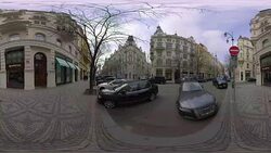 Prague in 360 Stock Footage