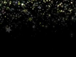 Star Confetti Background Loop Stock Footage