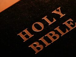 Holy Bible Stock Footage