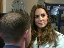 William and Kate meet staff at oil refinery News Clip