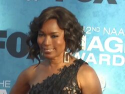 Angela Bassett at the 42nd NAACP Image Awards at Los Angeles CA. (Footage by WireImage Video/GettyImages) Stock Footage