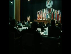 SYND 14-11-72  TRIPLE DEVELOPMENT CONFERENCE CONVENES IN AMMAN News Clip