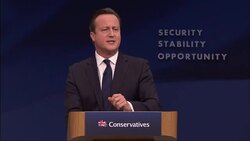 David Cameron attacks Jeremy Corbyn in his party conference speech News Clip