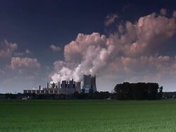 big power plant NTSC Stock Footage