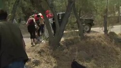 European Migration Crisis: Refugees arriving on Lesbos News Clip