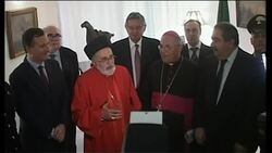 Italian FM Frattini visits, comment on Christian church attack News Clip