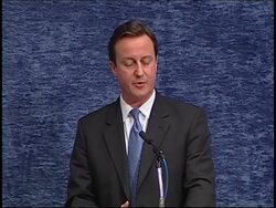 British oppostion leader gives warning of Kosovo's future status News Clip