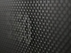 C/U Vintage amplifier, change of focus Stock Footage