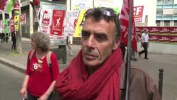 Far left protest as Hollande nears first year in power Instructional Video