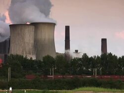 big power plant Stock Footage