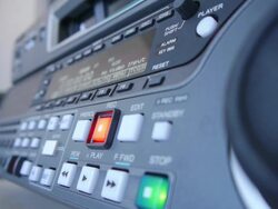 video cassette recorder Stock Footage