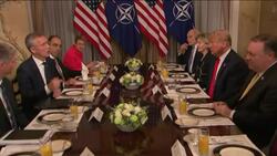Trump presses NATO to bolster defence spending News Clip