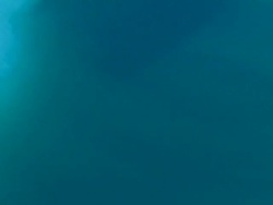 AERIAL MS CU DS View of salt crystals in dead sea / Sourn Judea Desert, Israel   Stock Footage