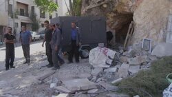 Israel forces Arab family out of cave, after their house was demolished last year News Clip