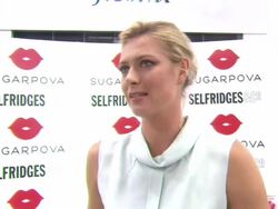 Maria Sharapova talks London at sweet launch News Clip