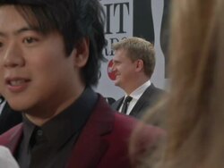 Lang Lang on red carpet News Clip