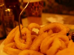 Eating some seafood Stock Footage