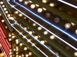 Las Vegas Neon Lights flickering 8 Stock Footage