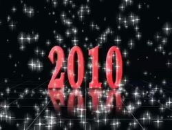 New Year 2010 Stock Footage