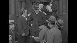 Bruno Hauptmann's attorney C. Lloyd Fisher leaves prison building News Clip