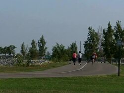 Bike Trails Stock Footage