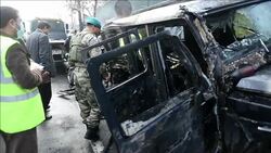 CLEAN : Suicide attack on Turkish diplomatic vehicle kills two in Kabul News Clip