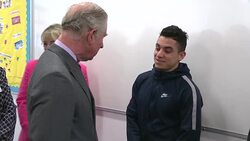 Prince Charles Meeting Afghan Refugee Baseer Khan News Clip