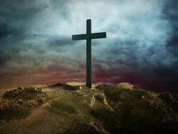 The cross Stock Footage