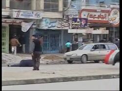 Demo ends in violence News Clip