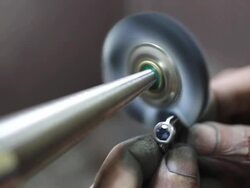 Ring Polishing Stock Footage