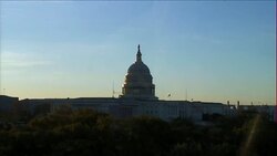 US Capitol building at sunrise News Clip