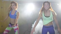Dance to stay fit Stock Footage