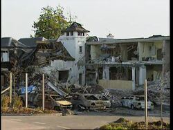 NORTHERN IRELAND: ENNISKILLEN: BOMB ATTACK SCARES OFF TOURISTS News Clip