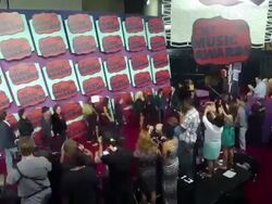 TIME LAPSE - General view during the 2014 CMT Music awards at the Bridgestone Arena on June 4, 2014 in Nashville, Tennessee. (Photo by Larry Busacca/WireImage) Stock Footage